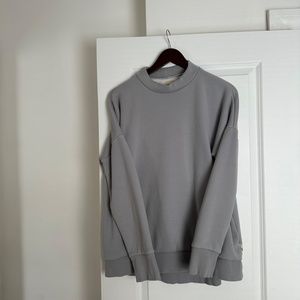 Upwest Mockneck Tunic Sweatshirt Medium